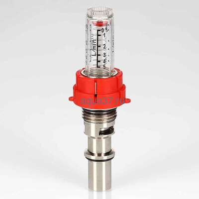 Настроечный клапан с расходомером встраиваемый для коллекторного блока VTc.589 Valtec (вид 1) Настроечный клапан с расходомером встраиваемый для коллекторного блока VTc.589 Valtec (фото, вид 1)