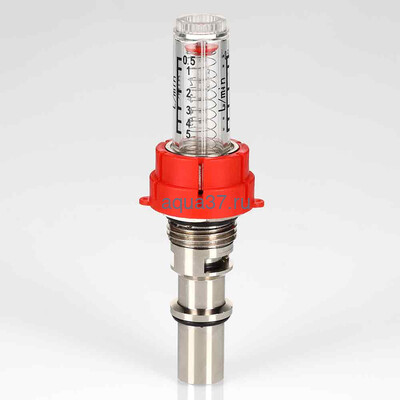 Настроечный клапан с расходомером встраиваемый для коллекторного блока VTc.589 Valtec (вид 5) Настроечный клапан с расходомером встраиваемый для коллекторного блока VTc.589 Valtec (фото, вид 5)