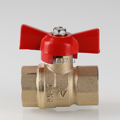 Кран шаровой 1/2" г/г бабочка СТАНДАРТ Valtec (вид 2) Кран шаровой 1/2" г/г бабочка СТАНДАРТ Valtec (фото, вид 2)