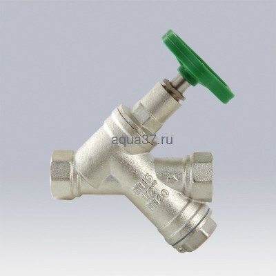 Вентиль прямоточный с косым фильтром 3/4" Valtec (вид 4) Вентиль прямоточный с косым фильтром 3/4" Valtec (фото, вид 4)