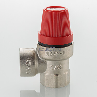 Клапан предохранительный 1/2" 1,5 бара Valtec (вид 4) Клапан предохранительный 1/2" 1,5 бара Valtec (фото, вид 4)