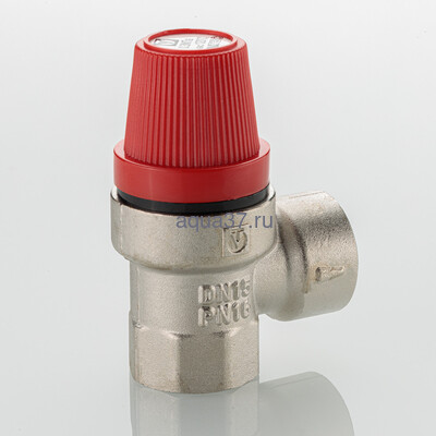 Клапан предохранительный 1/2" 1,5 бара Valtec (вид 7) Клапан предохранительный 1/2" 1,5 бара Valtec (фото, вид 7)