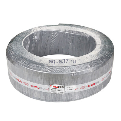 Трубы из полиэтилена повышенной термостойкости PE-RT 16(2,0) бухта 200м Valtec (вид 1) Трубы из полиэтилена повышенной термостойкости PE-RT 16(2,0) бухта 200м Valtec (фото, вид 1)