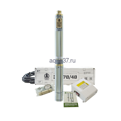 Погружной насос 3" 70/80 для скважины Тополь (вид 1) Погружной насос 3" 70/80 для скважины Тополь (фото, вид 1)