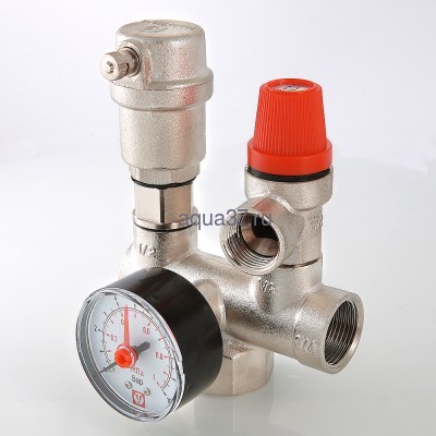 Группа безопасности котла Valtec (вид 3) Группа безопасности котла Valtec (фото, вид 3)