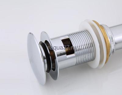 Выпуск для раковины 1 1/4" с переливом автоматический хромированный Frap F65-2 (вид 3) Выпуск для раковины 1 1/4" с переливом автоматический хромированный Frap F65-2 (фото, вид 3)