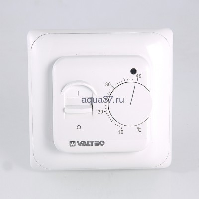 Термостат комнатный с датчиком температуры пола Valtec (вид 2) Термостат комнатный с датчиком температуры пола Valtec (фото, вид 2)