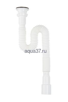 Гофросифон для мойки 1 1/2" x 40/50 удлинённый F113 Аквант (вид 1) Гофросифон для мойки 1 1/2" x 40/50 удлинённый F113 Аквант (фото, вид 1)