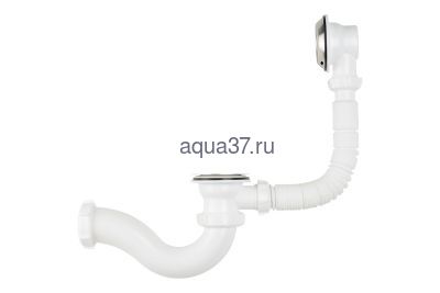 Сифон для ванны с переливом V110 Аквант (вид 2) Сифон для ванны с переливом V110 Аквант (фото, вид 2)