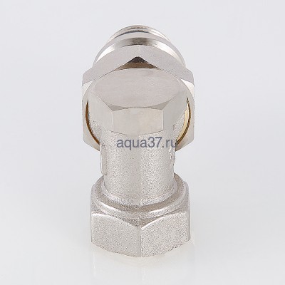 Клапан настроечный угловой с дополнительным уплотнением 1/2" Valtec (вид 5) Клапан настроечный угловой с дополнительным уплотнением 1/2" Valtec (фото, вид 5)