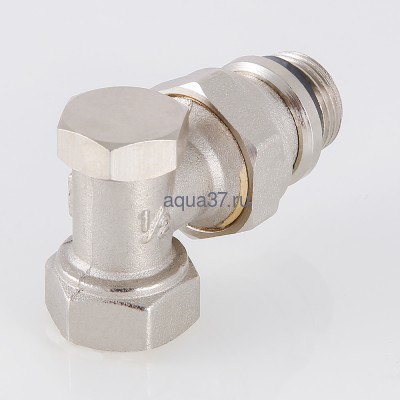 Клапан настроечный угловой с дополнительным уплотнением 1/2" Valtec (вид 6) Клапан настроечный угловой с дополнительным уплотнением 1/2" Valtec (фото, вид 6)