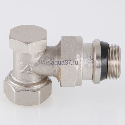 Клапан настроечный угловой с дополнительным уплотнением 1/2" Valtec (вид 7) Клапан настроечный угловой с дополнительным уплотнением 1/2" Valtec (фото, вид 7)