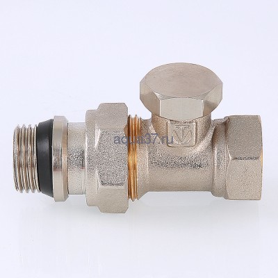 Клапан настроечный прямой с дополнительным уплотнением 1/2" Valtec (вид 3) Клапан настроечный прямой с дополнительным уплотнением 1/2" Valtec (фото, вид 3)