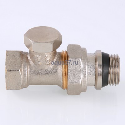 Клапан настроечный прямой с дополнительным уплотнением 1/2" Valtec (вид 7) Клапан настроечный прямой с дополнительным уплотнением 1/2" Valtec (фото, вид 7)