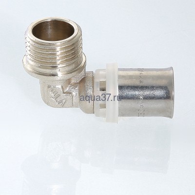 Пресс угольник 16 x 3/4" с наружной резьбой Valtec (вид 7) Пресс угольник 16 x 3/4" с наружной резьбой Valtec (фото, вид 7)