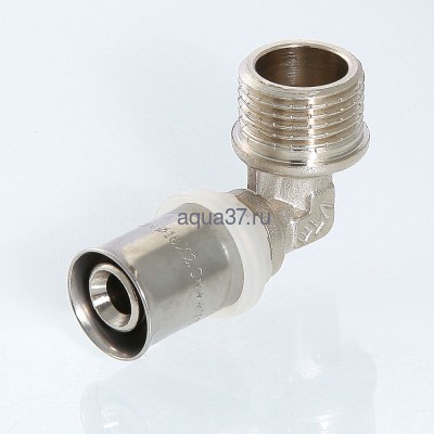 Пресс угольник 26 x 3/4" с наружной резьбой Valtec (вид 2) Пресс угольник 26 x 3/4" с наружной резьбой Valtec (фото, вид 2)