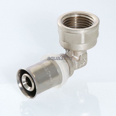 Пресс угольник 16 x 1/2" с внутренней резьбой Valtec (вид 2) Пресс угольник 16 x 1/2" с внутренней резьбой Valtec (фото, вид 2)