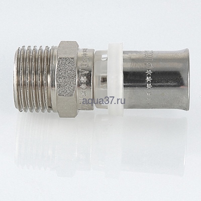 Пресс муфта 16 x 3/4" с наружной резьбой Valtec (вид 7) Пресс муфта 16 x 3/4" с наружной резьбой Valtec (фото, вид 7)