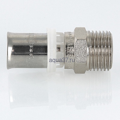 Пресс муфта 26 x 1" с наружной резьбой Valtec (вид 3) Пресс муфта 26 x 1" с наружной резьбой Valtec (фото, вид 3)