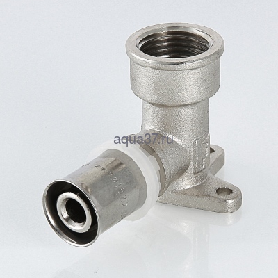 Пресс угольник с креплением 16 x 1/2" удлинённый Valtec (вид 2) Пресс угольник с креплением 16 x 1/2" удлинённый Valtec (фото, вид 2)