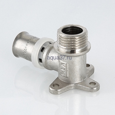 Пресс угольник с креплением 16 x 1/2" с наружной резьбой Valtec (вид 4) Пресс угольник с креплением 16 x 1/2" с наружной резьбой Valtec (фото, вид 4)