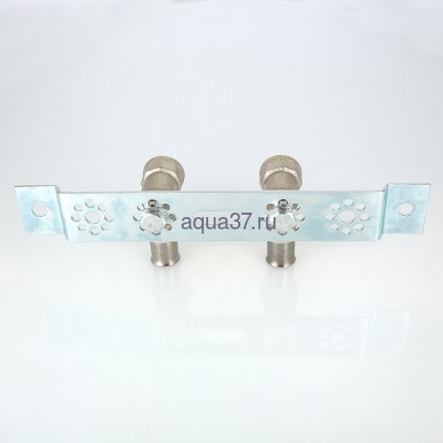 Пресс планка с водорозетками 16 x 1/2" Valtec (вид 3) Пресс планка с водорозетками 16 x 1/2" Valtec (фото, вид 3)