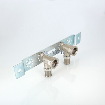 Пресс планка с водорозетками 16 x 1/2" Valtec (вид 6) Пресс планка с водорозетками 16 x 1/2" Valtec (фото, вид 6)