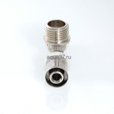 Пресс тройник 20 x 1/2" с наружной резьбой Valtec (вид 5) Пресс тройник 20 x 1/2" с наружной резьбой Valtec (фото, вид 5)