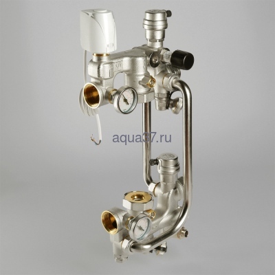 Насосно-смесительный узел для тёплого пола сервоприводом Combi S Valtec (вид 1) Насосно-смесительный узел для тёплого пола сервоприводом Combi S Valtec (фото, вид 1)