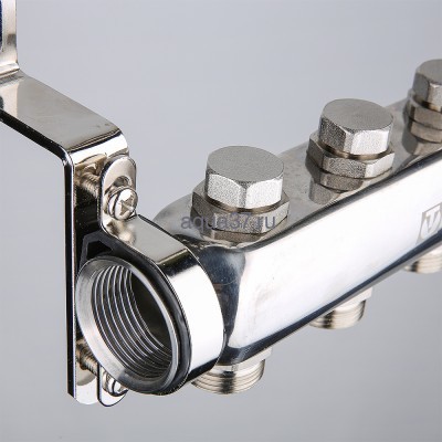 Коллекторная группа 5 выходов нержавейка Valtec (вид 5) Коллекторная группа 5 выходов нержавейка Valtec (фото, вид 5)