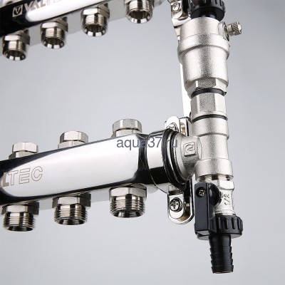 Коллекторная группа 9 выходов нержавейка Valtec (вид 7) Коллекторная группа 9 выходов нержавейка Valtec (фото, вид 7)