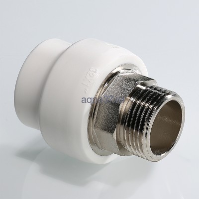 Муфта 40 x 1 1/4" с наружной резьбой Valtec (вид 1) Муфта 40 x 1 1/4" с наружной резьбой Valtec (фото, вид 1)