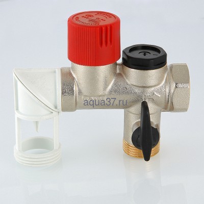 Группа безопасности бойлера с сифоном Valtec (вид 3) Группа безопасности бойлера с сифоном Valtec (фото, вид 3)