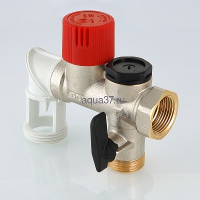 Группа безопасности бойлера с сифоном Valtec (вид 4) Группа безопасности бойлера с сифоном Valtec (фото, вид 4)