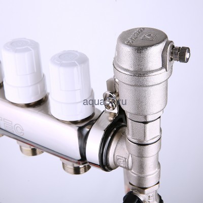 Группа с расходомерами 7 выходов нержавейка Valtec (вид 6) Группа с расходомерами 7 выходов нержавейка Valtec (фото, вид 6)