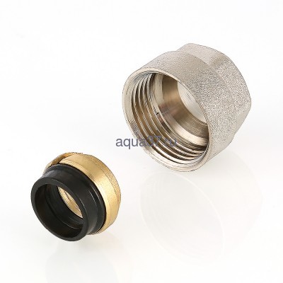 Евроконус - фитинг коллекторный для медной трубы 15 Valtec (вид 2) Евроконус - фитинг коллекторный для медной трубы 15 Valtec (фото, вид 2)