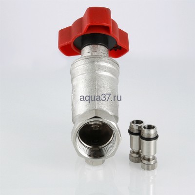 Клапан балансировочный ручной 1 1/4" Valtec (вид 5) Клапан балансировочный ручной 1 1/4" Valtec (фото, вид 5)