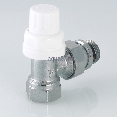 Клапан термостатический угловой с дополнительным уплотнением 1/2" Valtec (вид 7) Клапан термостатический угловой с дополнительным уплотнением 1/2" Valtec (фото, вид 7)