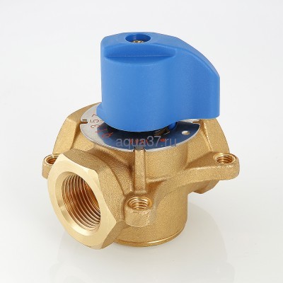 Клапан трехходовой смесительный 1" Valtec (вид 3) Клапан трехходовой смесительный 1" Valtec (фото, вид 3)