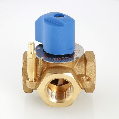 Клапан трехходовой смесительный 1" Valtec (вид 8) Клапан трехходовой смесительный 1" Valtec (фото, вид 8)