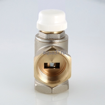 Клапан трехходовой смесительный 1" с боковым смешиванием, с возможностью полного перекрытия Valtec (вид 6) Клапан трехходовой смесительный 1" с боковым смешиванием, с возможностью полного перекрытия Valtec (фото, вид 6)