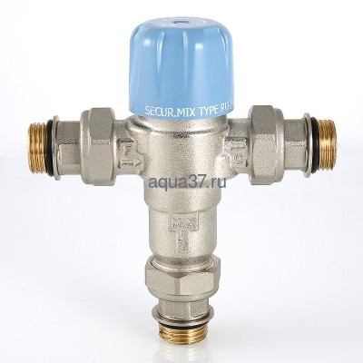 Клапан трехходовой термостатический смесительный не регулируемый Thermomix 1/2" Valtec (вид 8) Клапан трехходовой термостатический смесительный не регулируемый Thermomix 1/2" Valtec (фото, вид 8)