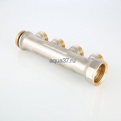 Коллектор 1" на 4 выхода с наружной резьбой 3/4" евроконус Valtec (вид 5) Коллектор 1" на 4 выхода с наружной резьбой 3/4" евроконус Valtec (фото, вид 5)
