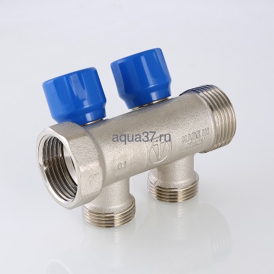 ��������� c ������������� ��������� 1" �� 4 ������ ��������� 3/4" Valtec (����, ��� 1)