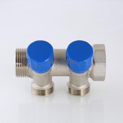 ��������� c ������������� ��������� 1" �� 4 ������ ��������� 3/4" Valtec (����, ��� 6)