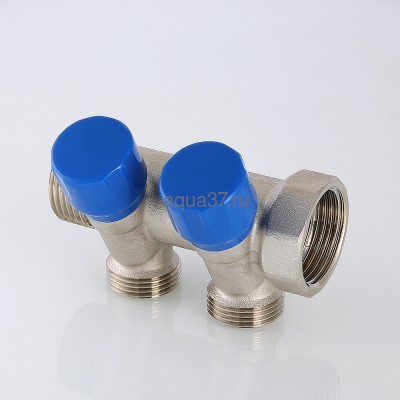 ��������� c ������������� ��������� 1" �� 4 ������ ��������� 3/4" Valtec (����, ��� 7)