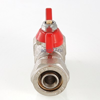 Кран шаровой обжимной 16 с внутренней резьбой 1/2" Valtec (вид 1) Кран шаровой обжимной 16 с внутренней резьбой 1/2" Valtec (фото, вид 1)
