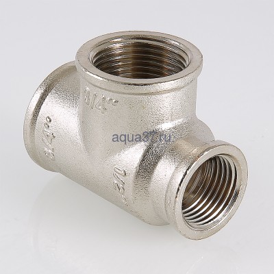 Тройник переходной с внутренней резьбой 3/4" x 3/4" x 1/2" Valtec (вид 4) Тройник переходной с внутренней резьбой 3/4" x 3/4" x 1/2" Valtec (фото, вид 4)