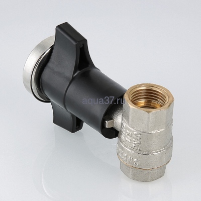 Кран шаровой с термометром 1/2" (вид 4) Кран шаровой с термометром 1/2" (фото, вид 4)