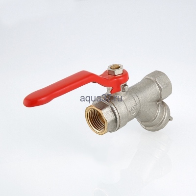 Кран шаровой с фильтром 1/2" г/г ручка Valtec (вид 6) Кран шаровой с фильтром 1/2" г/г ручка Valtec (фото, вид 6)